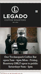 Mobile Screenshot of legadocoffee.com